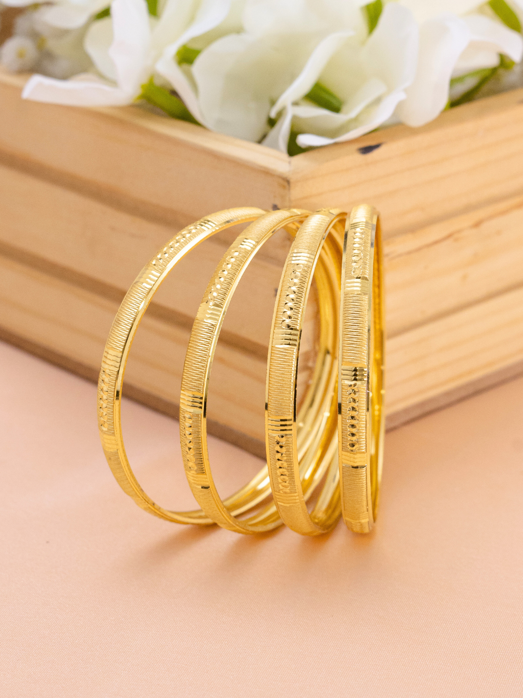 Chandani Bangle.  ( Set of 4)