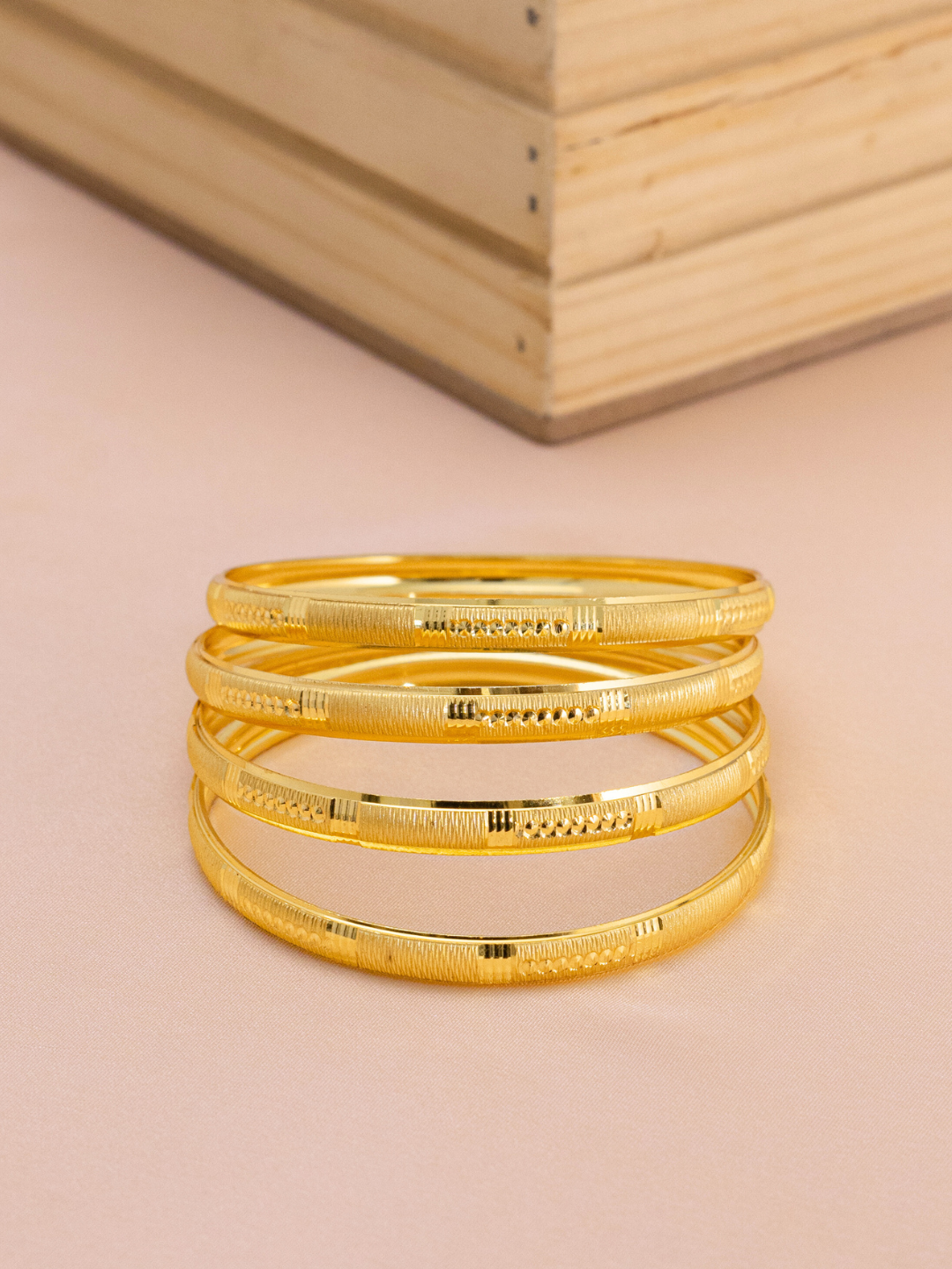 Chandani Bangle.  ( Set of 4)