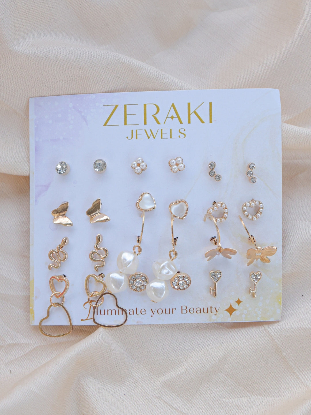 Fierce Fringe Fusion Combo - Zerakijewels
