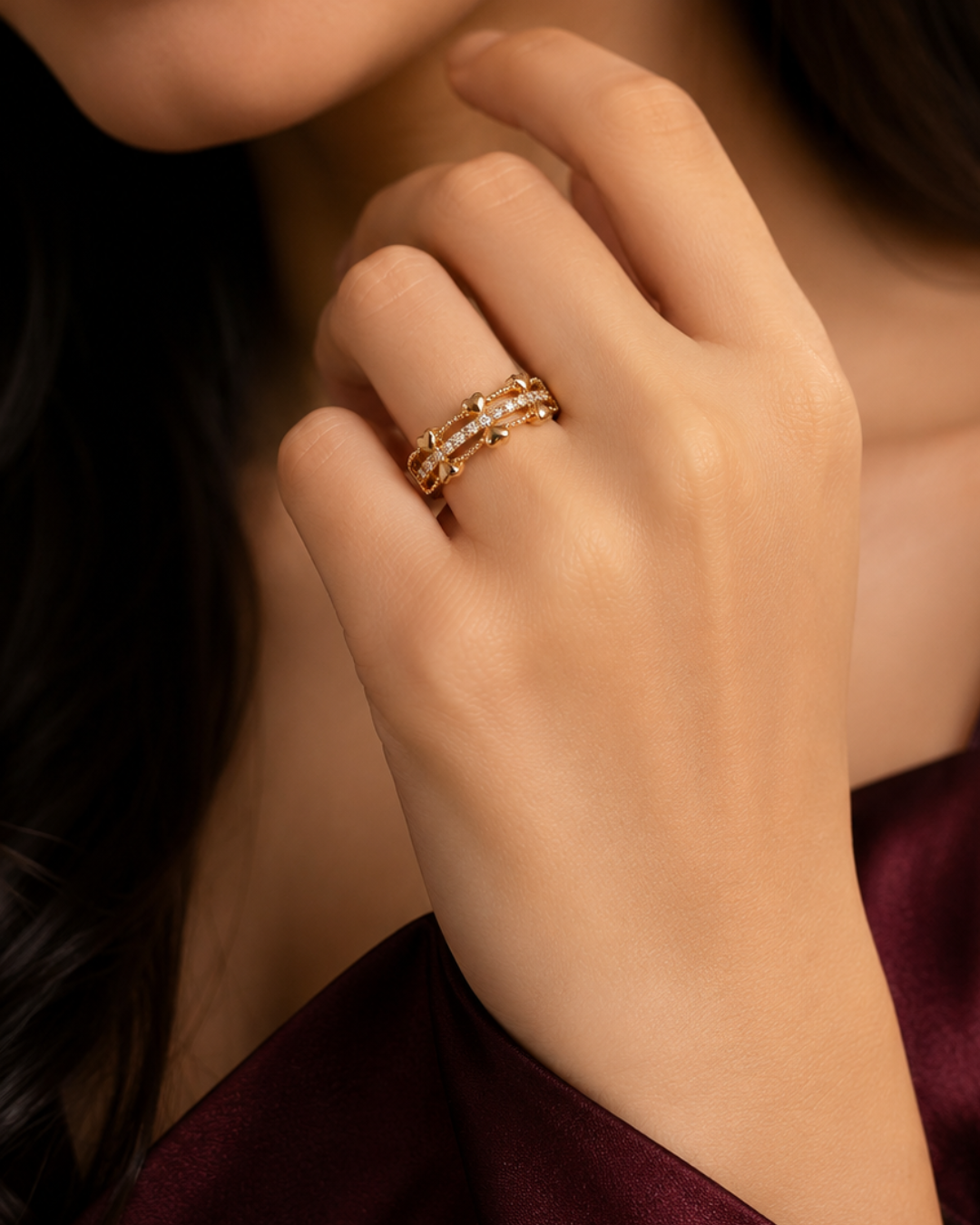 Aloes Adjustable Ring