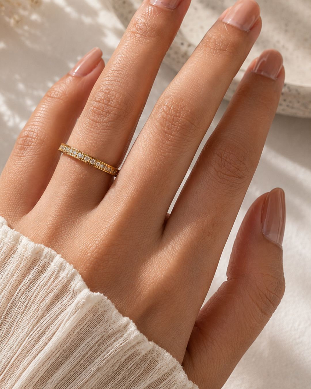 Zivah Adjustable Ring