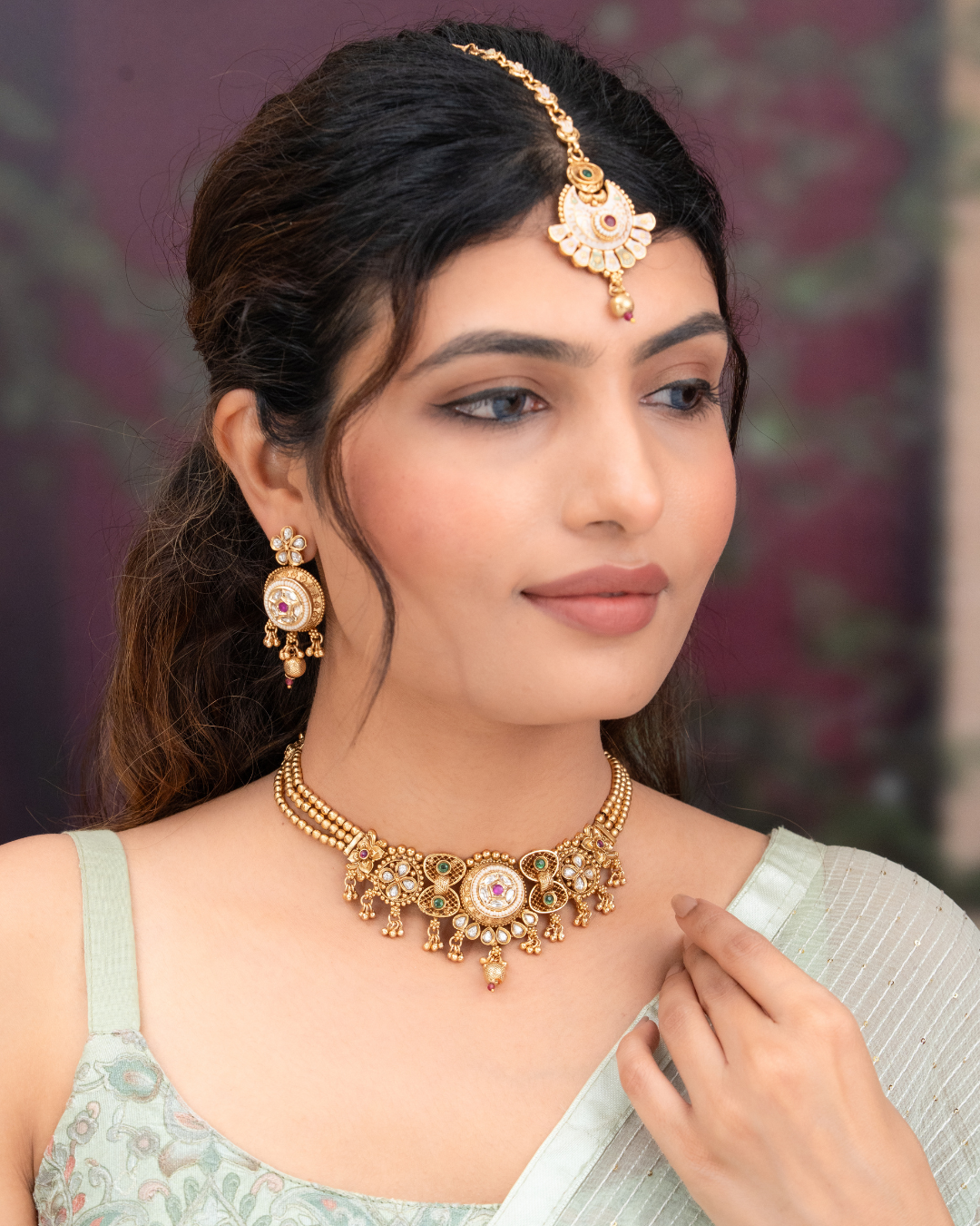 Mayavati Necklace Set