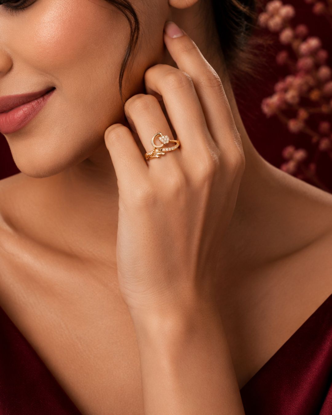 Sunlit Adjustable Ring