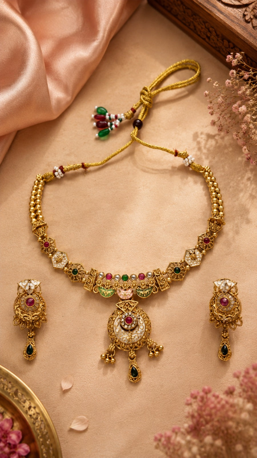 Gitanjali necklace set