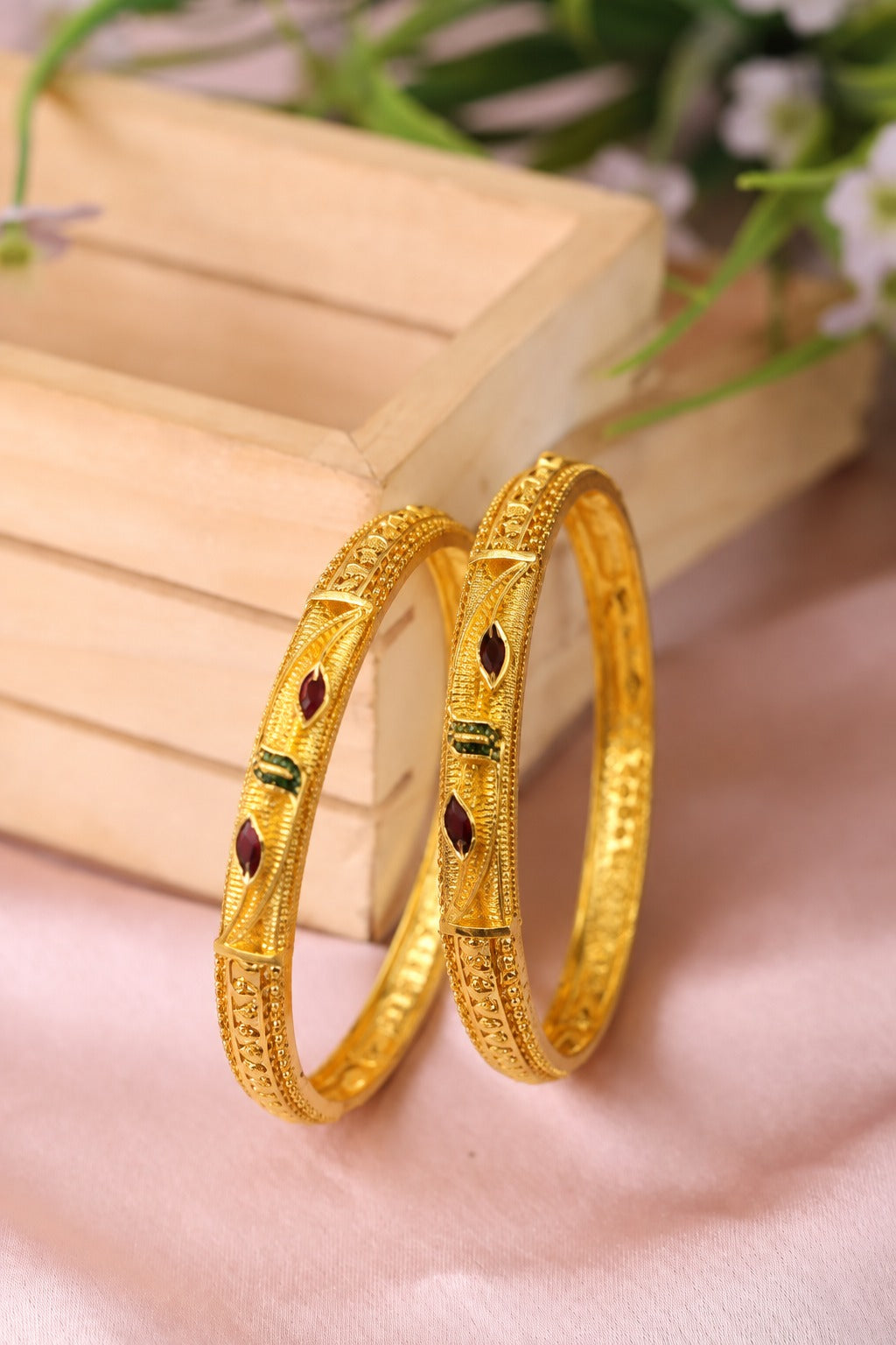 Maitri Bangle. (Set of 2)
