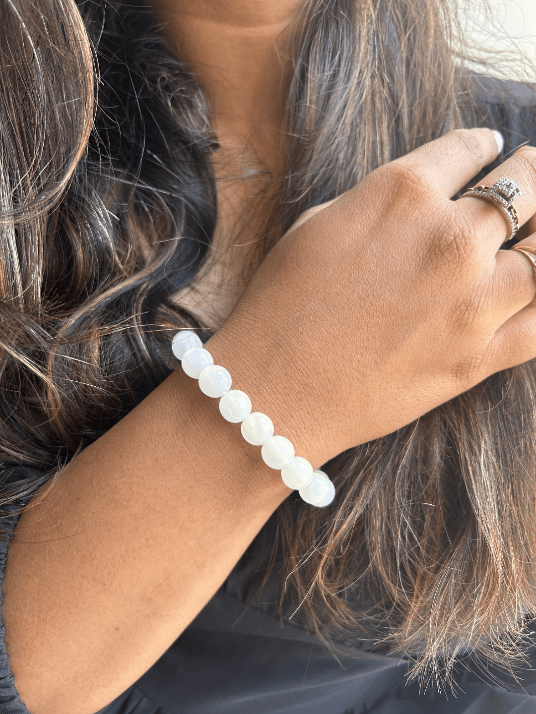 White Shell Bracelet - Zeraki Jewels