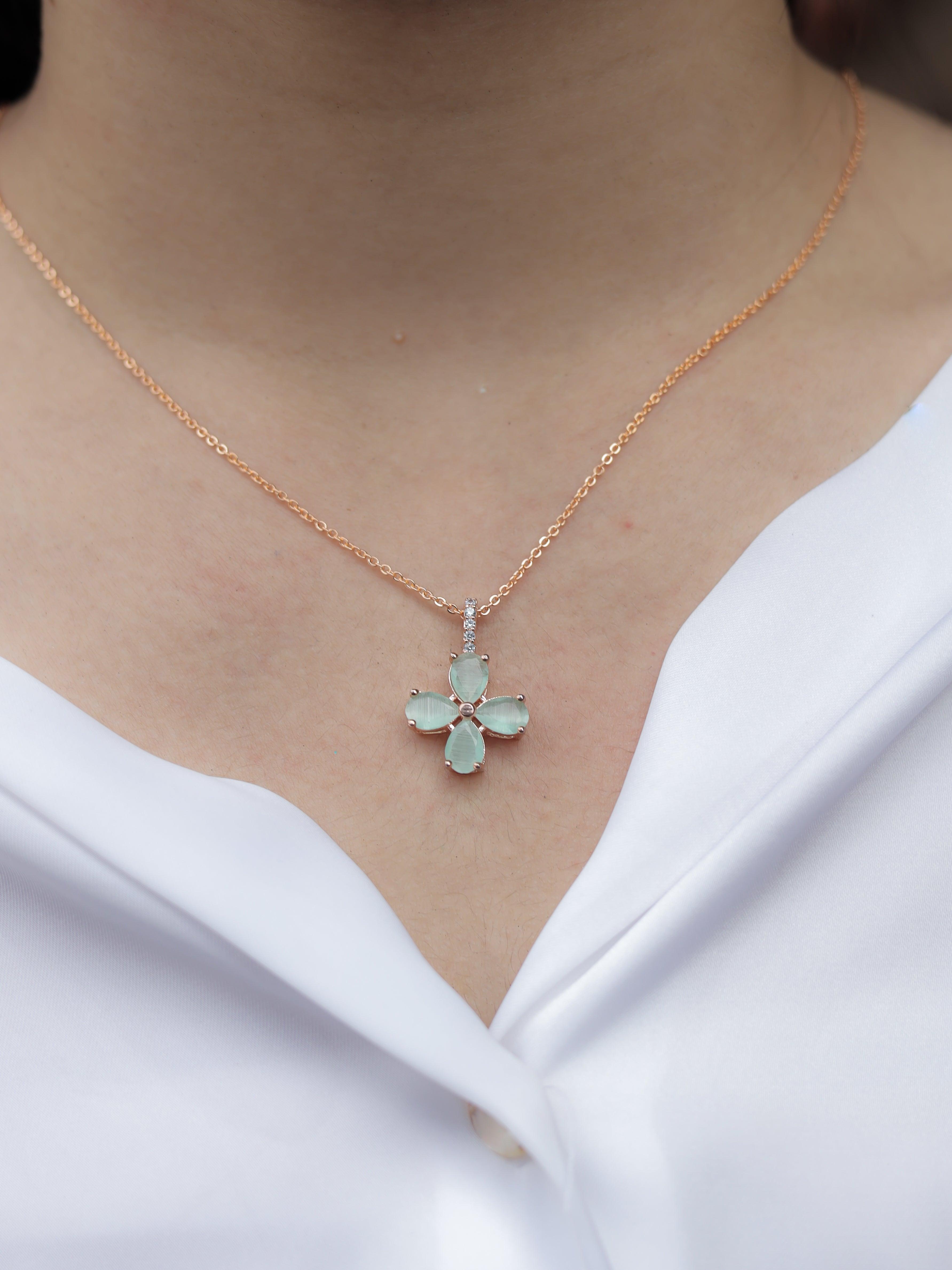 Blossom Pendant Set - Zeraki Jewels