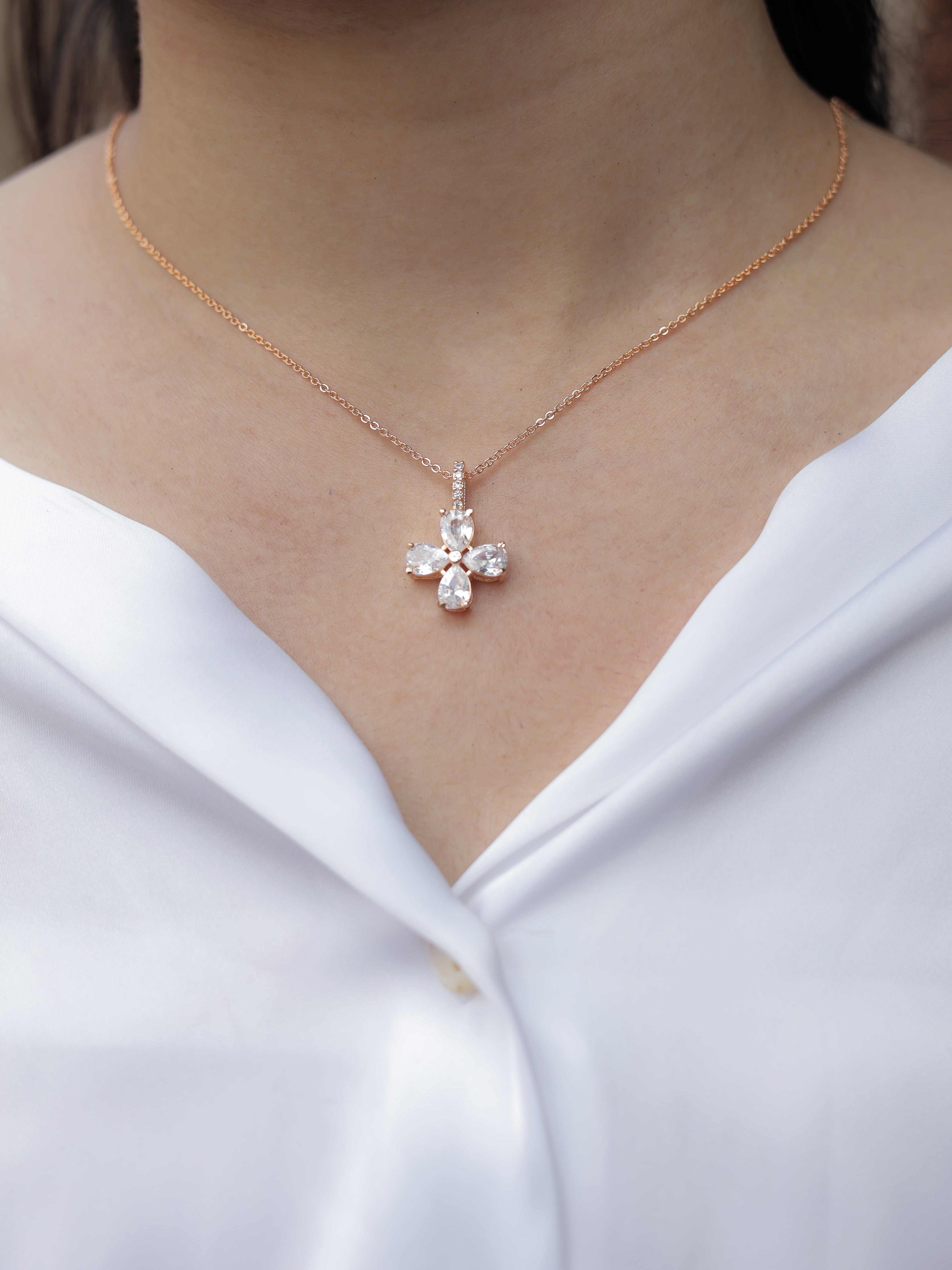 Blossom Pendant Set - Zeraki Jewels