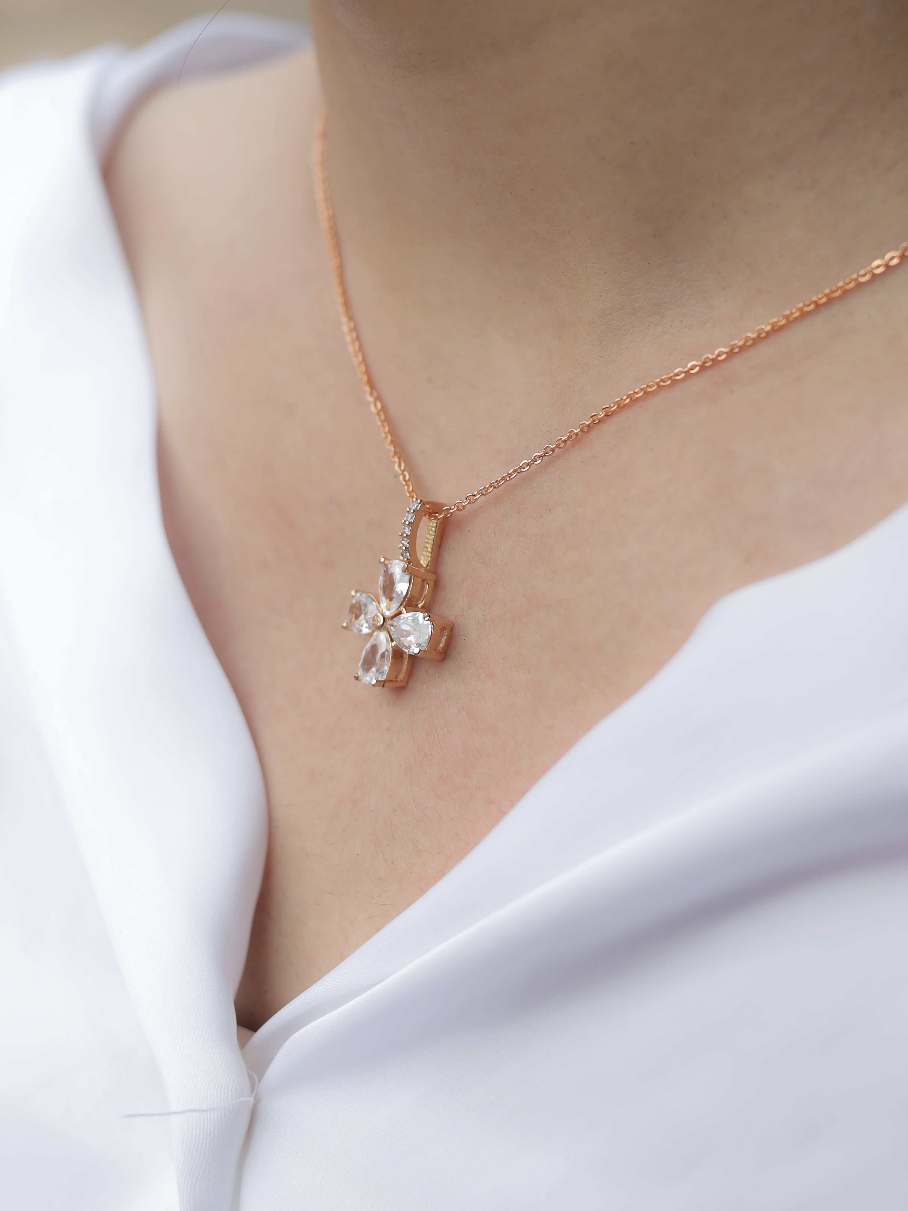 Blossom Pendant Set - Zeraki Jewels