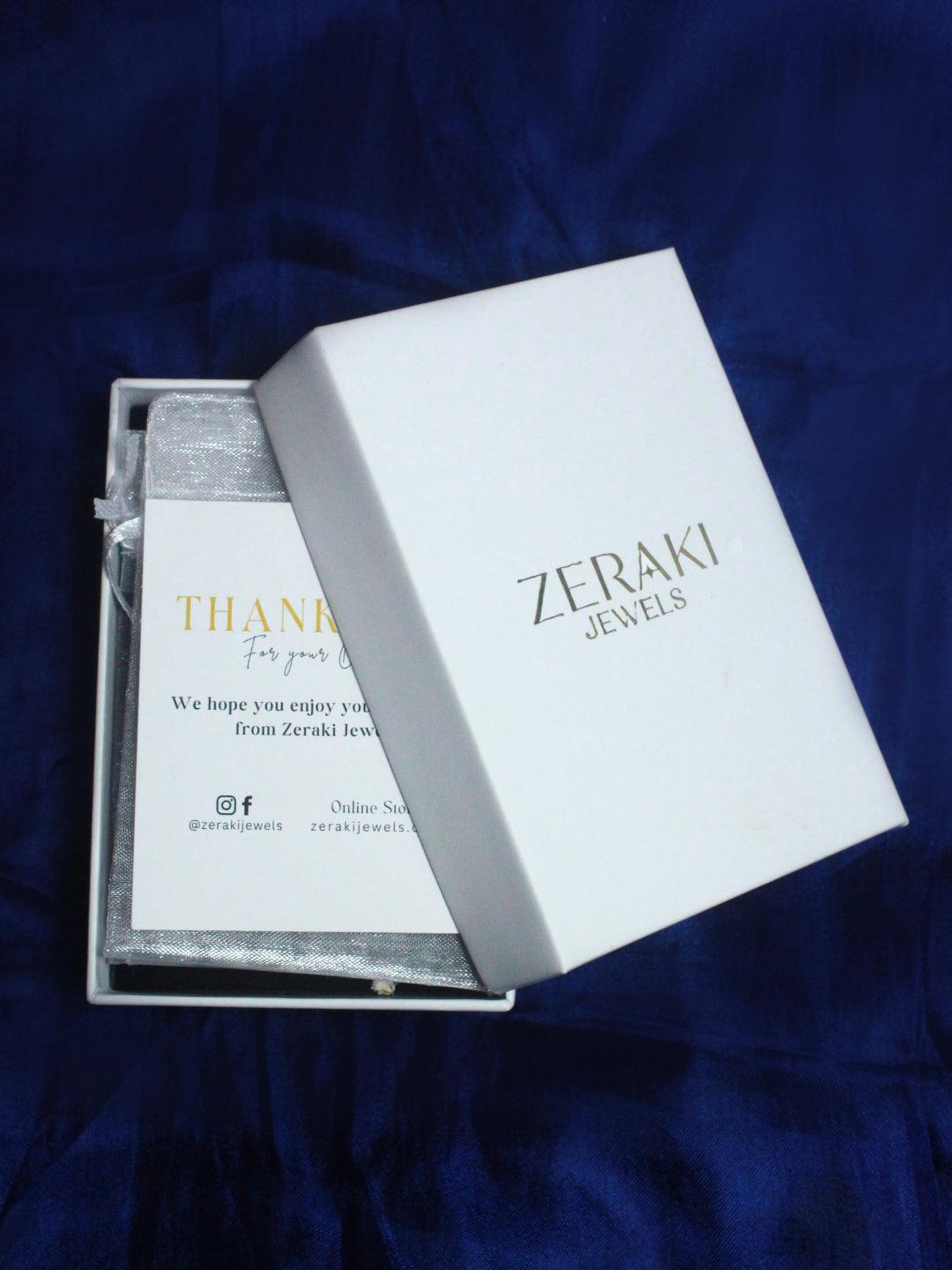 LA Pearl Triad Earrings - Zerakijewels