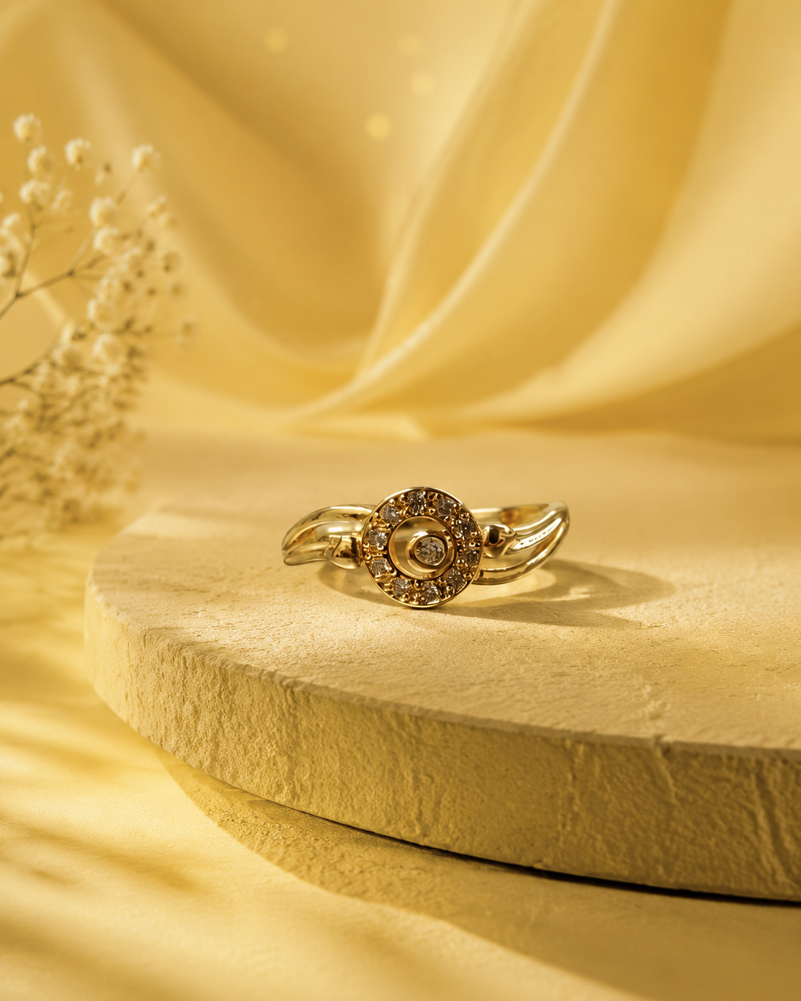 Winter Adjustable Ring