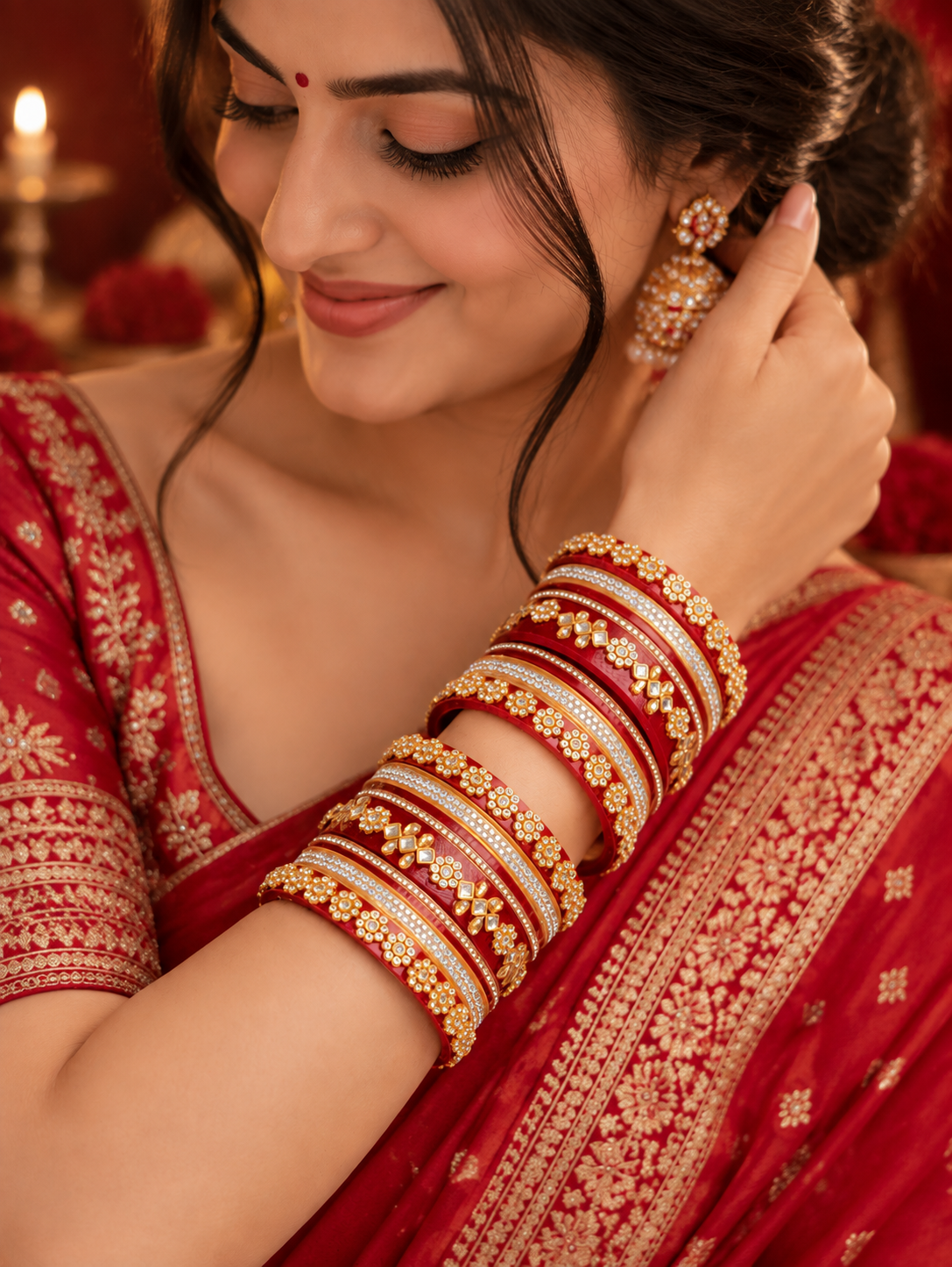 Rajsi Roop Chuda Set