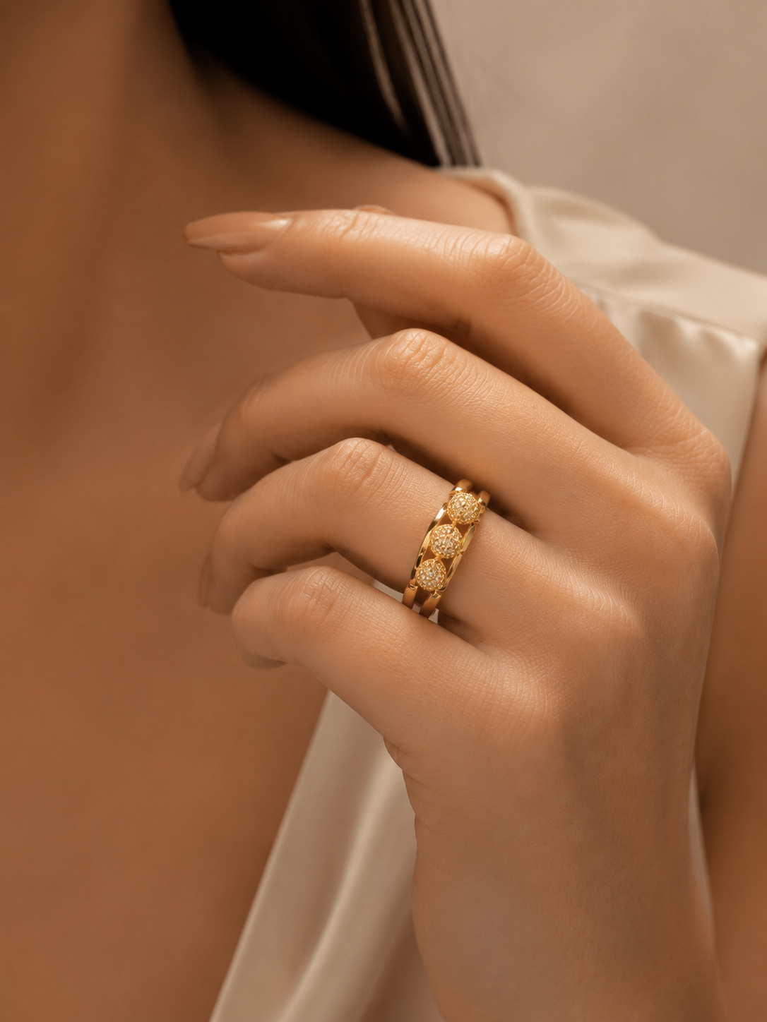 Dune Adjustable Ring