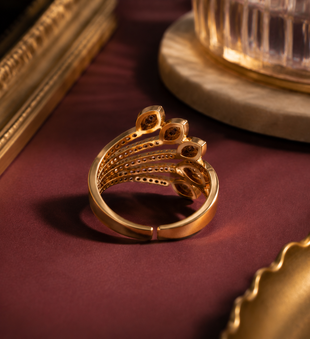 Poppy Adjustable Ring