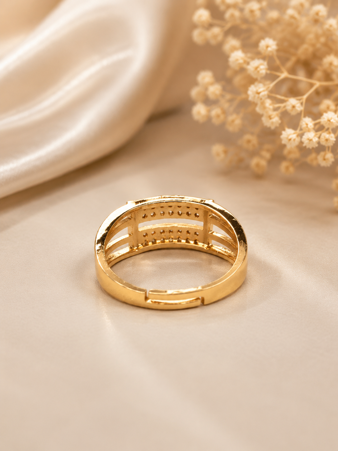 Soft Shine Adjustable Ring