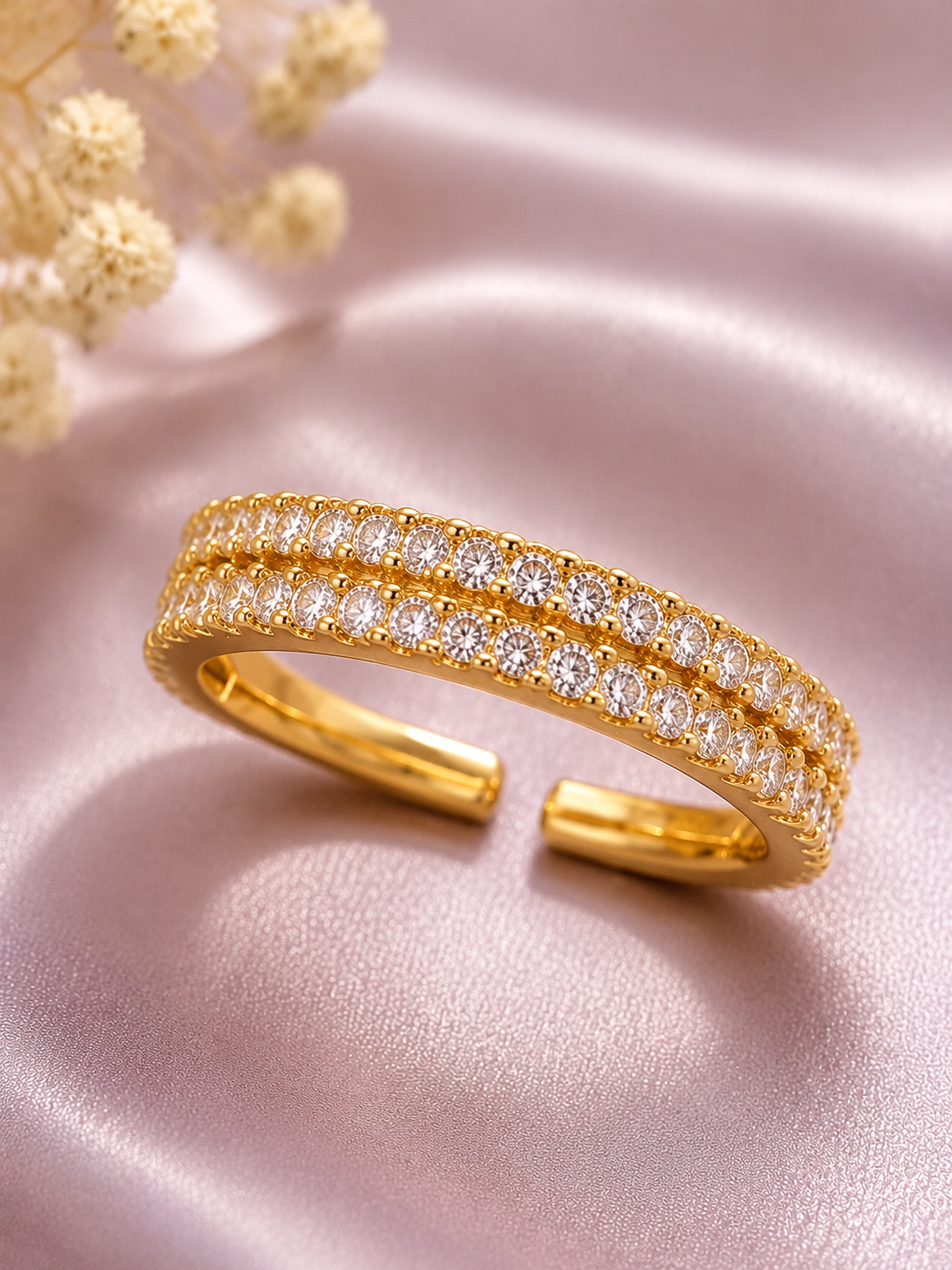 Beloved Wings Adjustable Ring