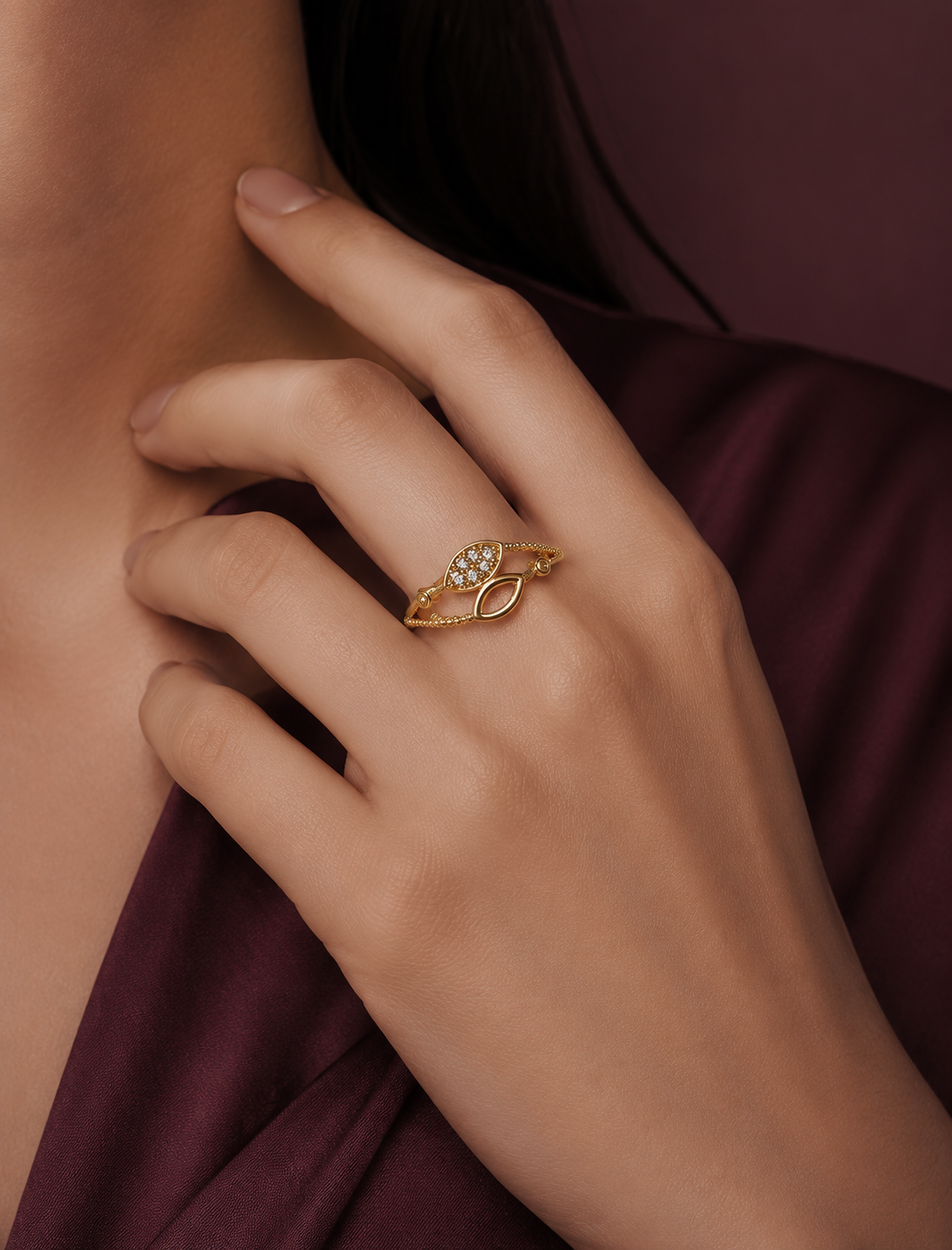 Lush Adjustable Ring