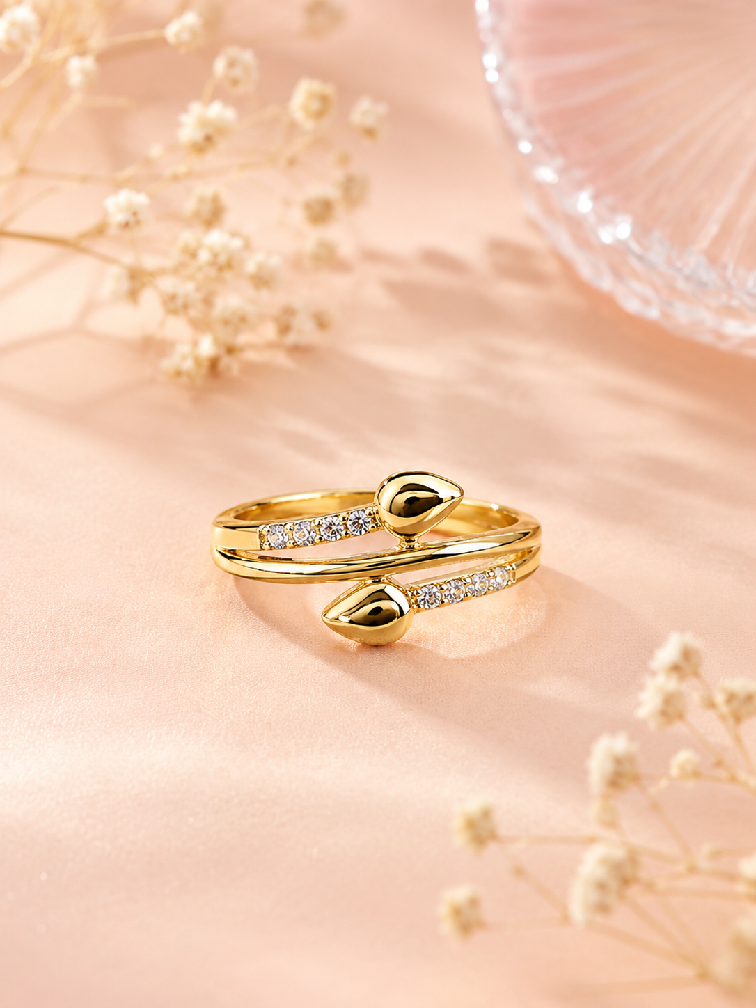 Calla Adjustable Ring