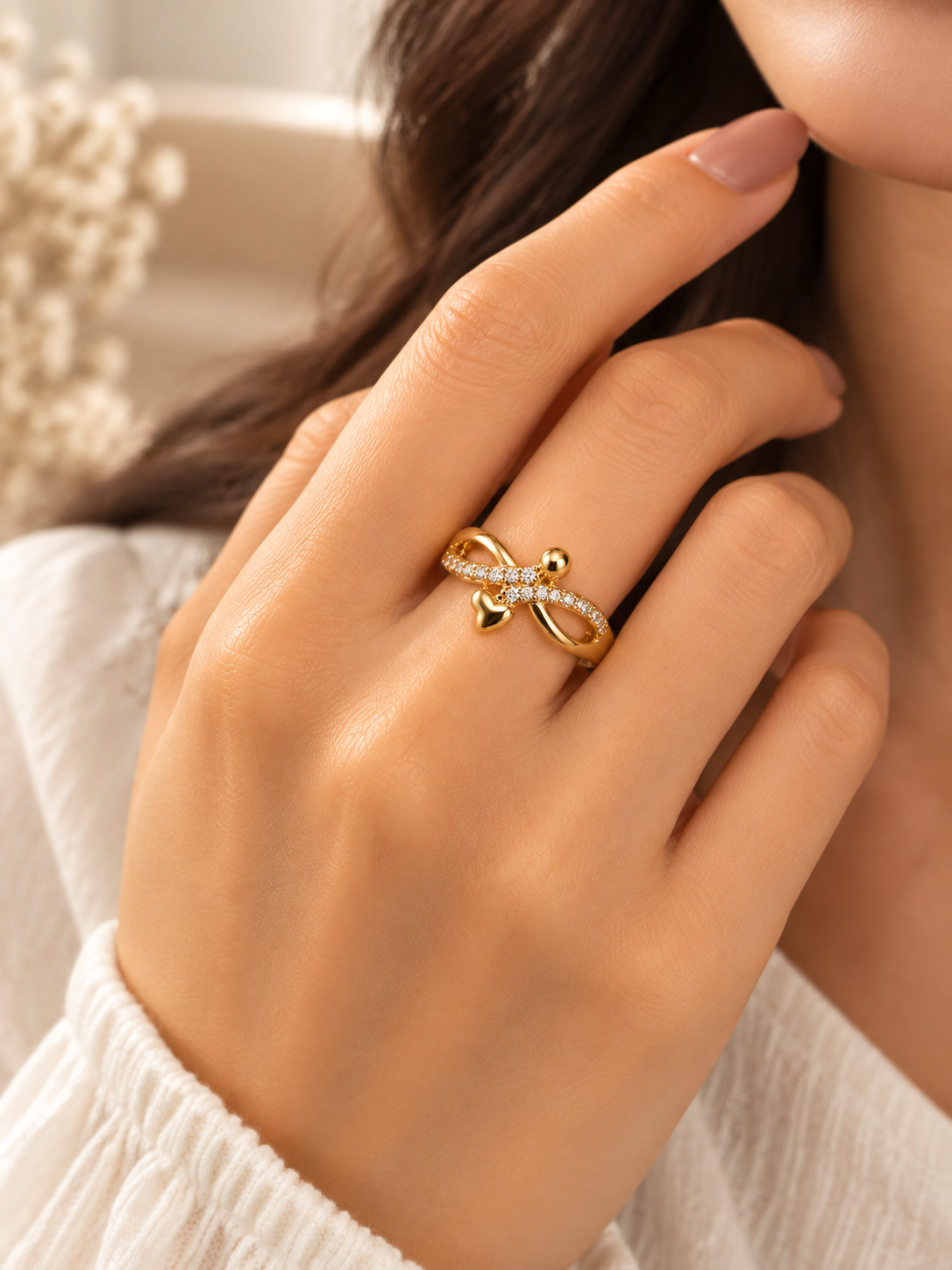 Dyra Adjustable Ring