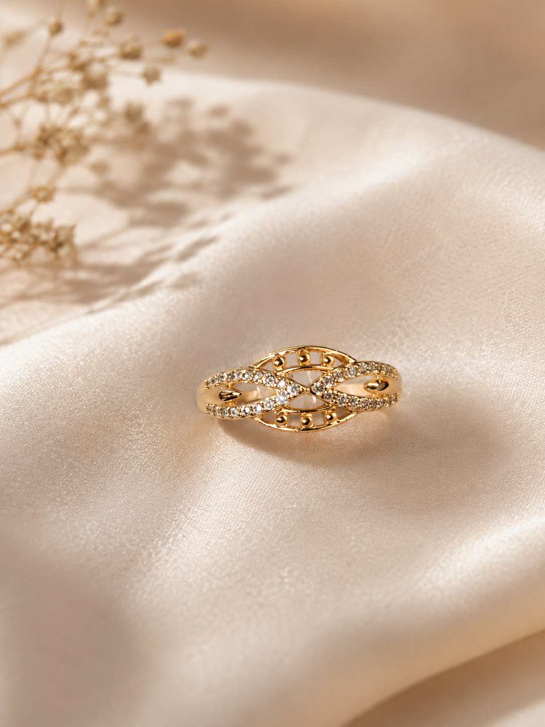 Jasmy Adjustable Ring