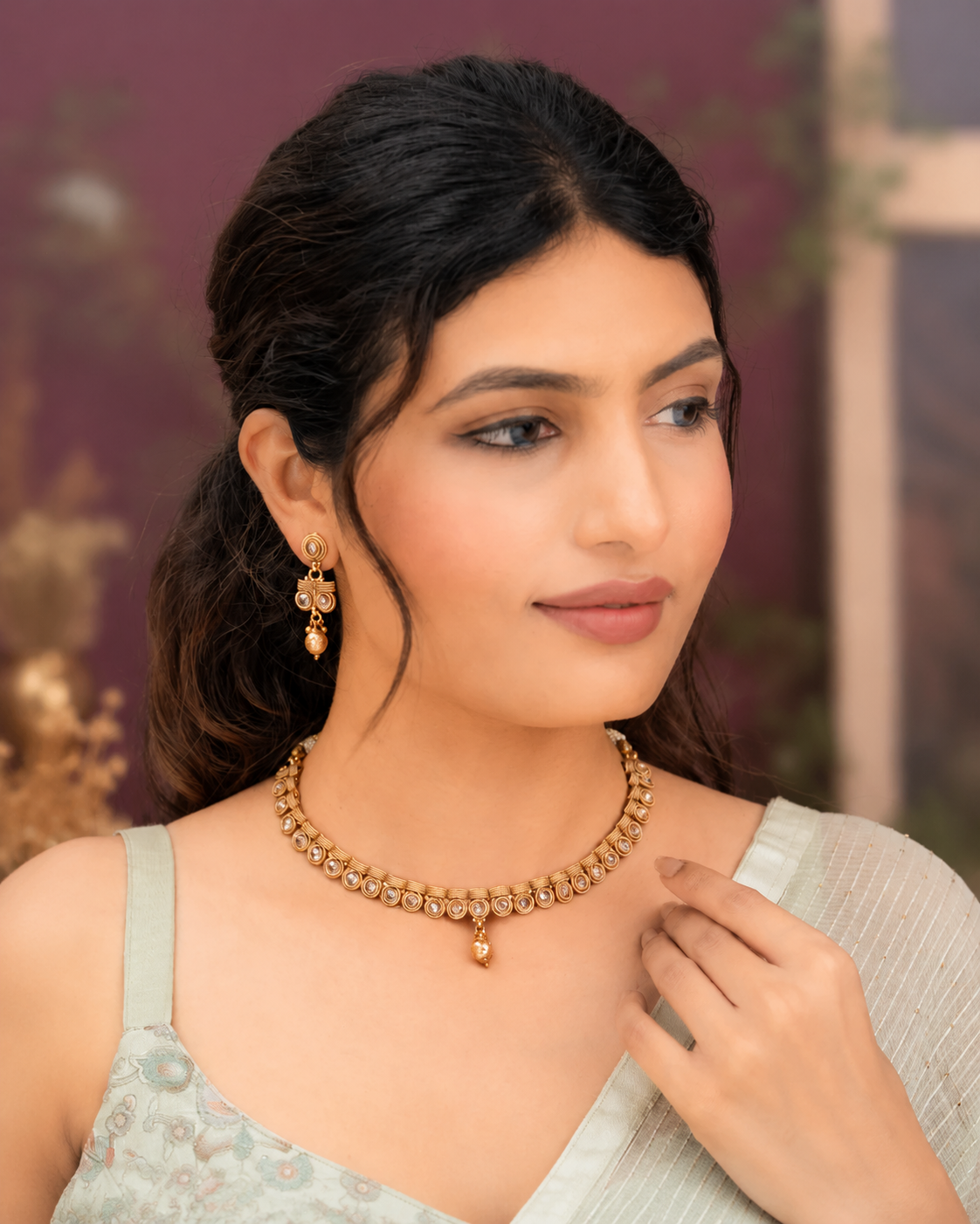 Madhubala Necklace Set