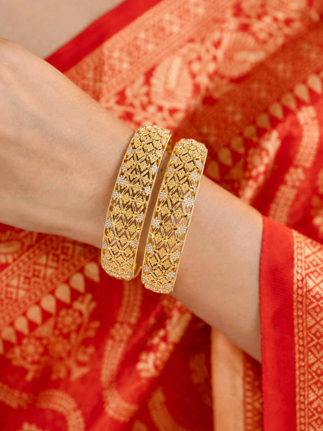 Anshika Bangle. (Set of 2)