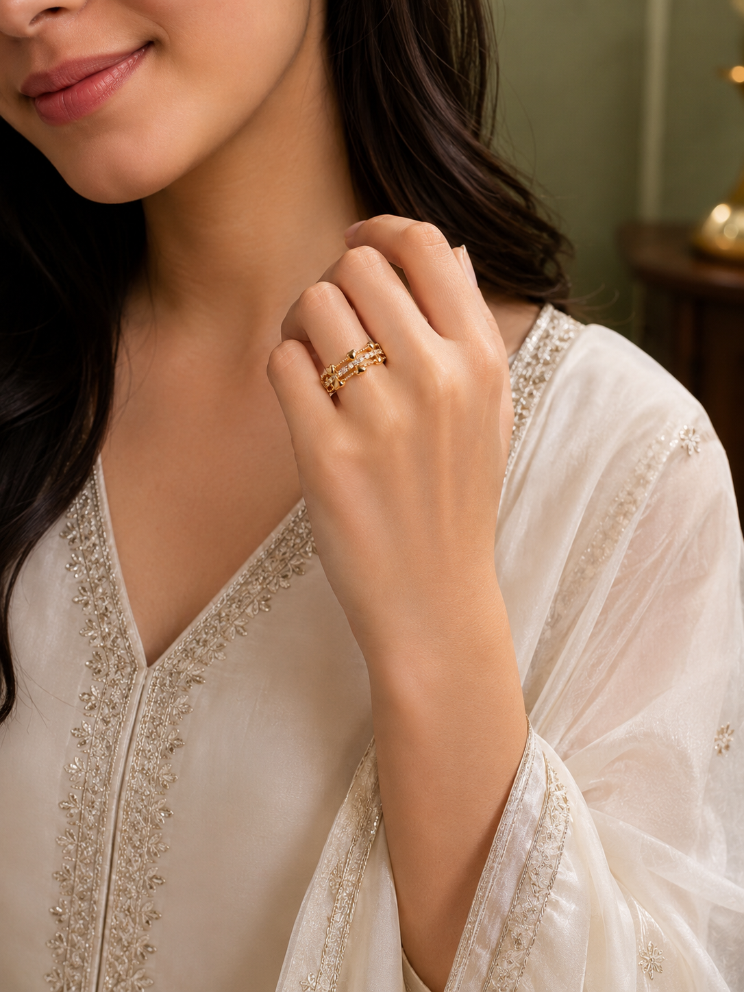 Aloes Adjustable Ring