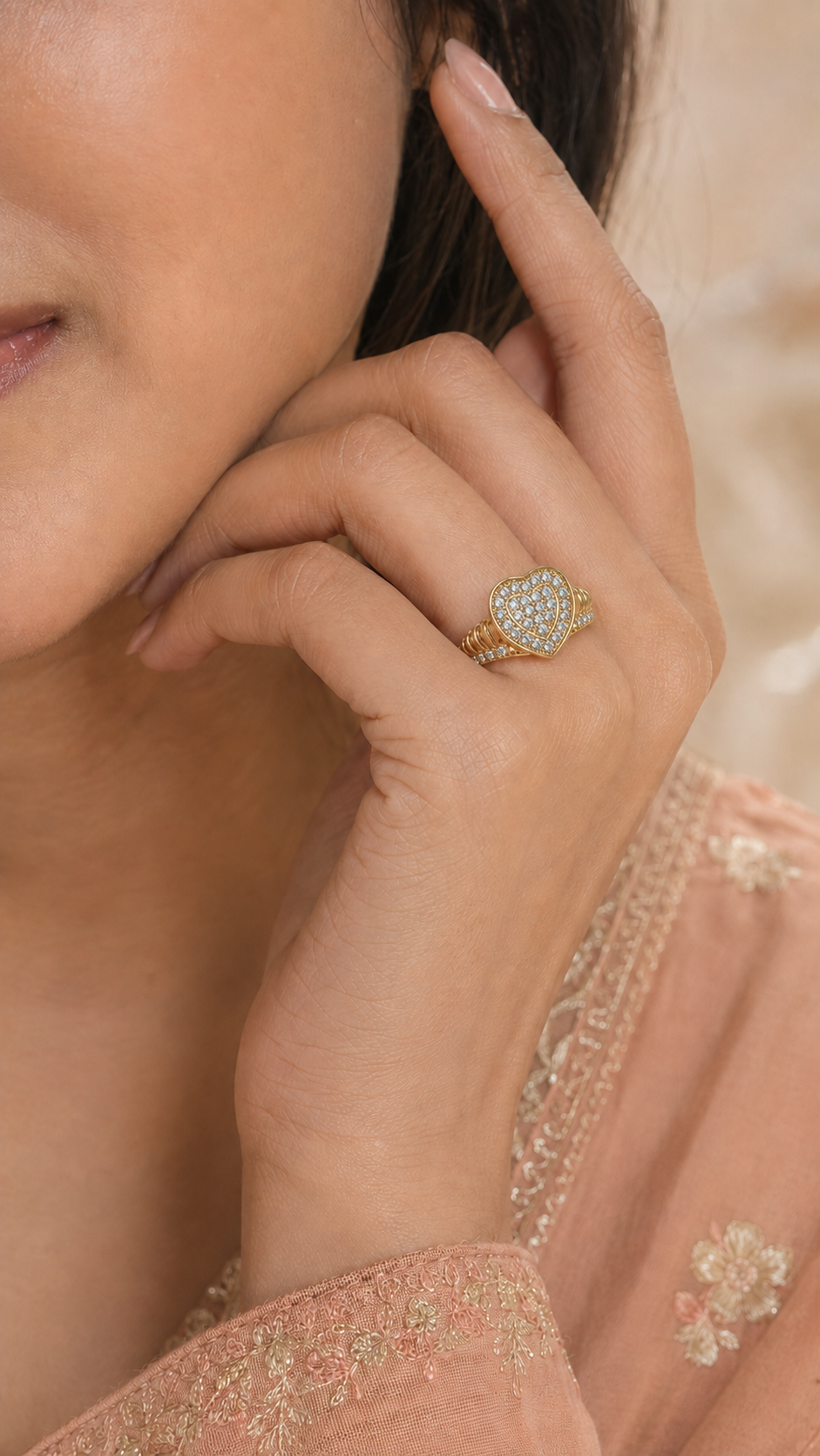 Wavy Adjustable Ring
