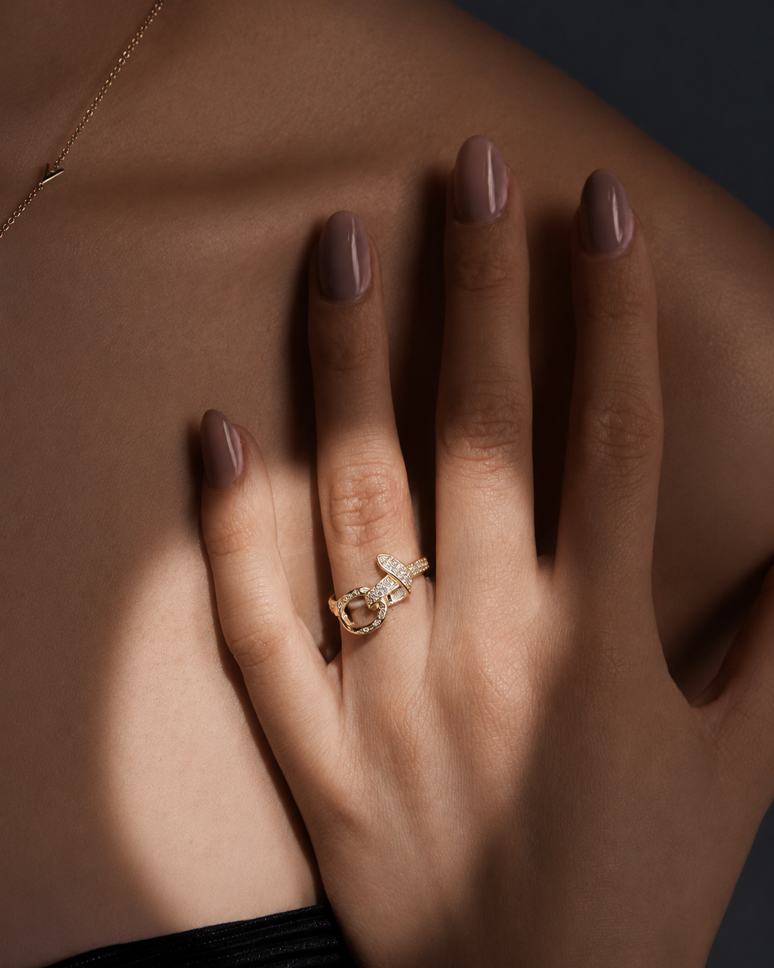Knot Adjustable Ring