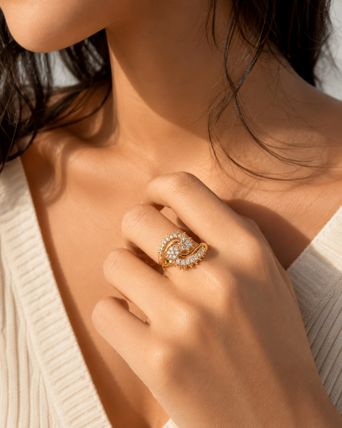 Bella Adjustable Ring