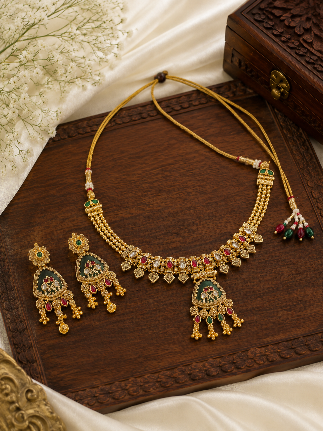 Mishka Necklace Set