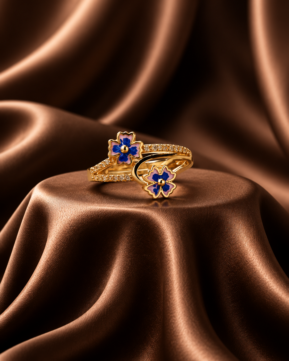 Blueberry Adjustable Ring