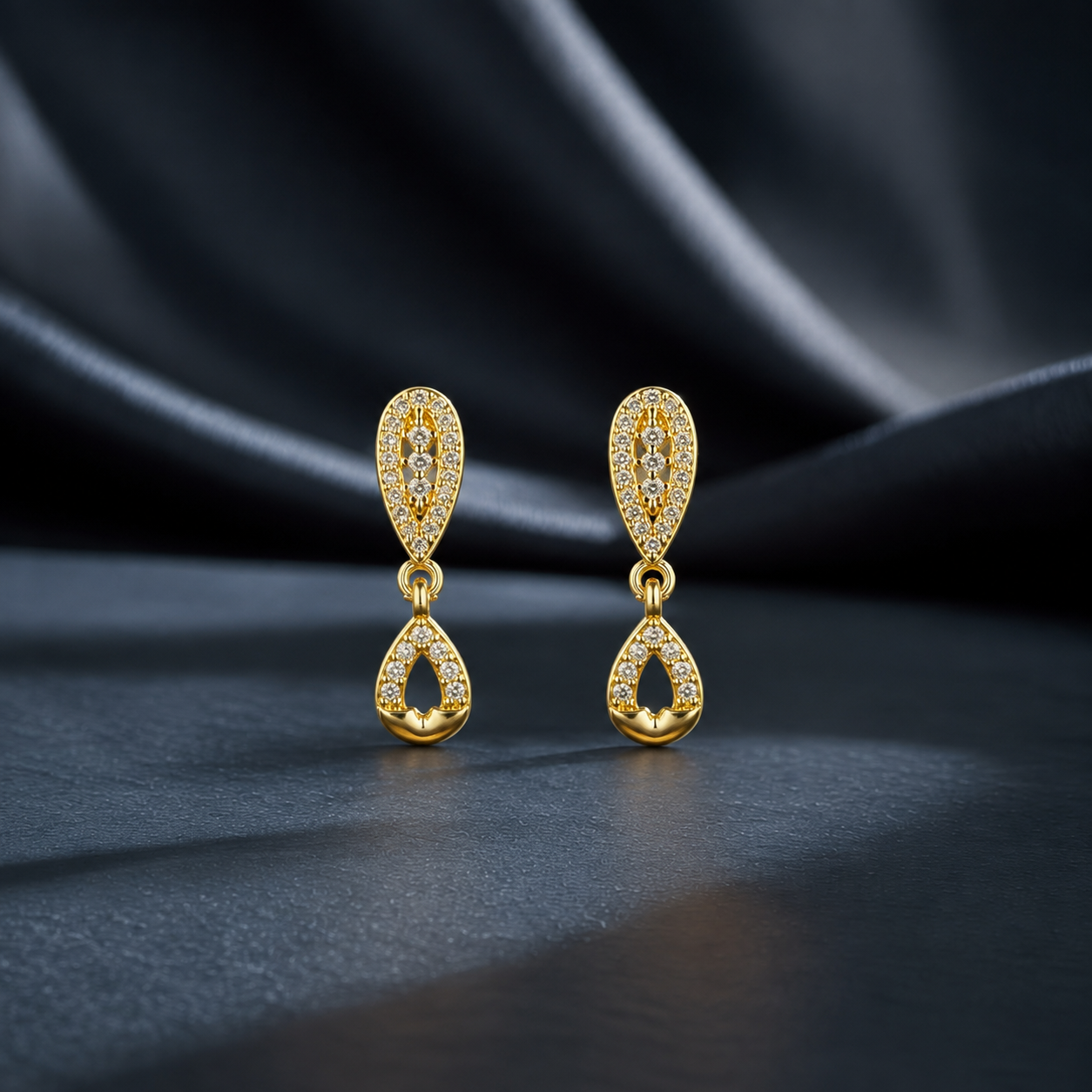 Kimaya Gold Earrings