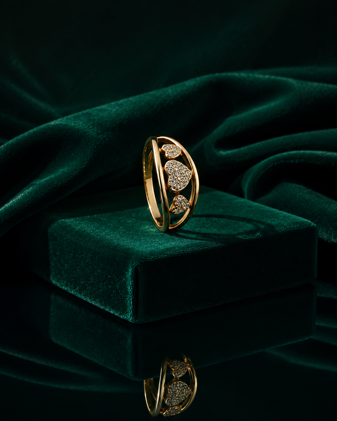 Velvet Halo Adjustable Ring