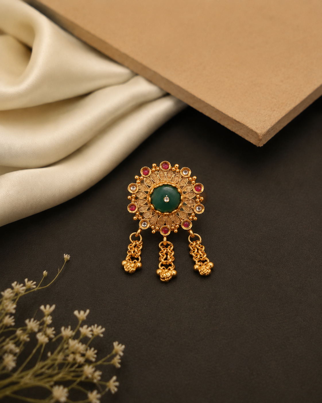 Diya Adjustable Ring