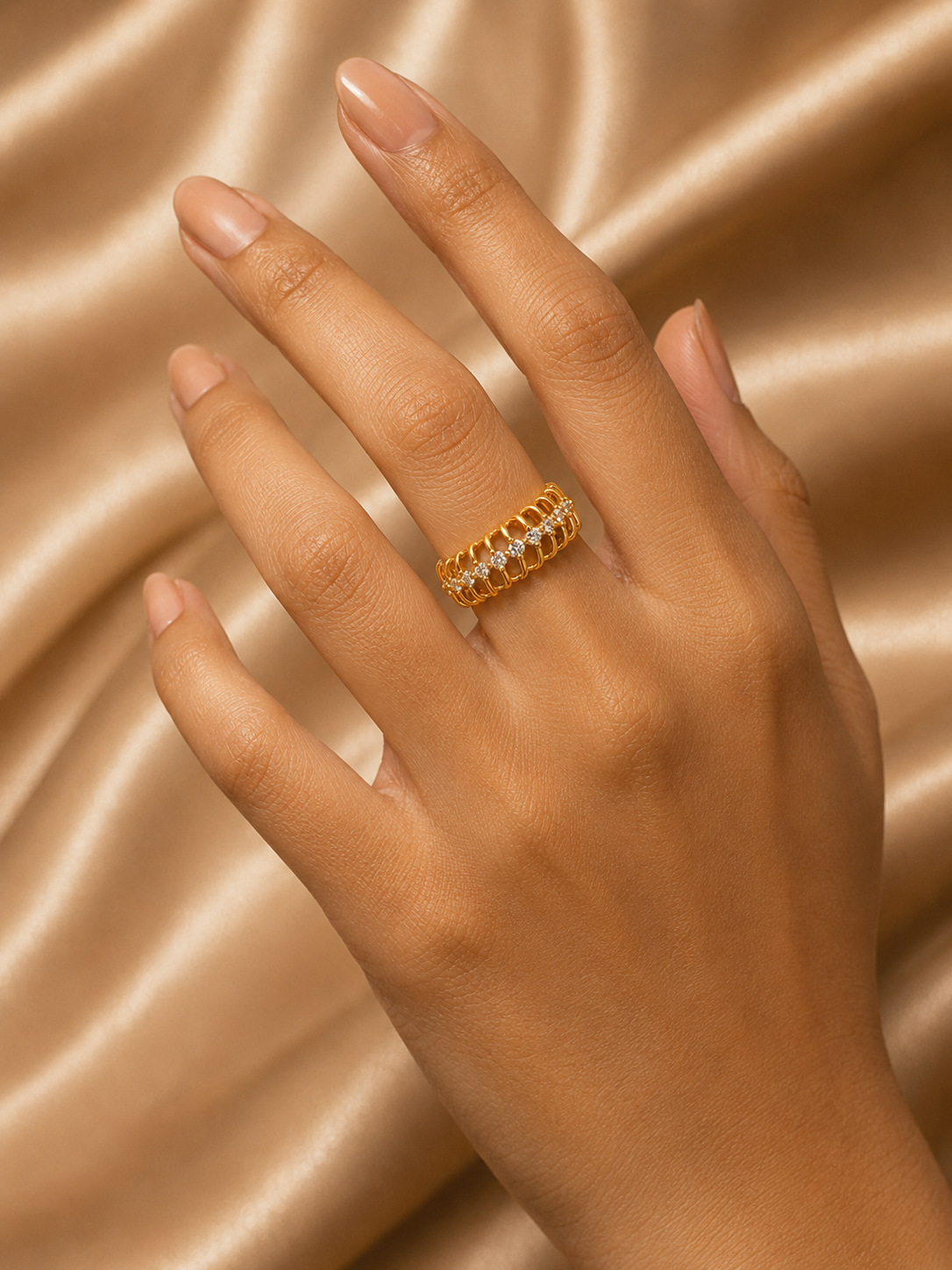 Krina Adjustable Ring