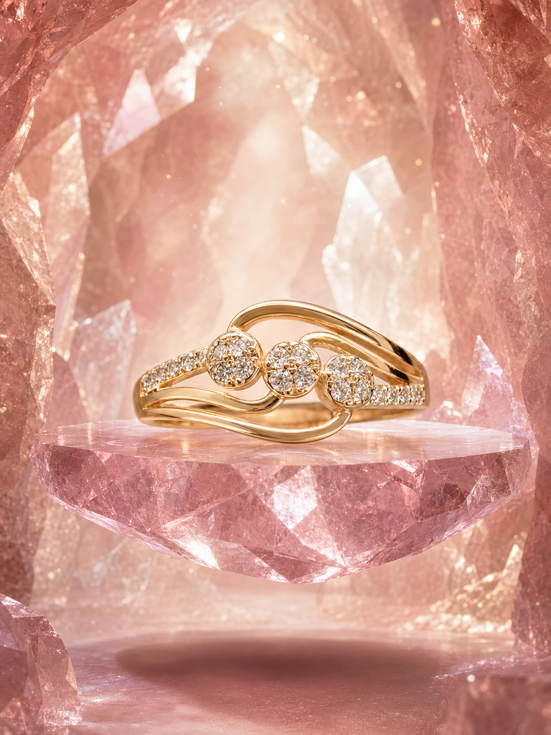 Trinity Adjustable Ring