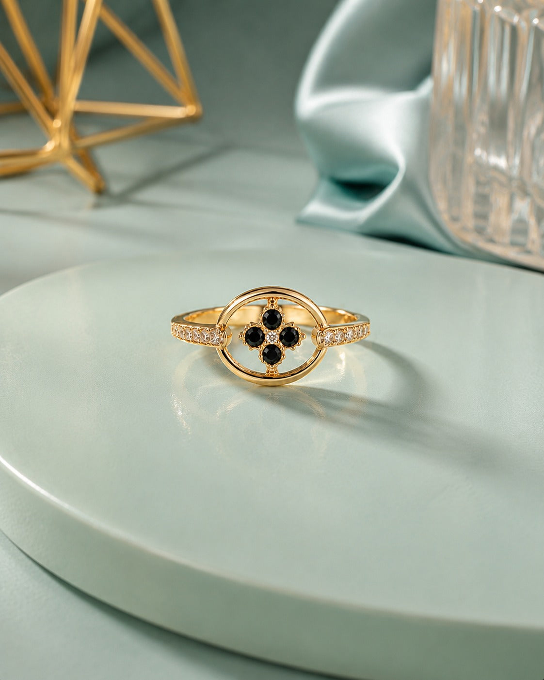 Saffron Adjustable Ring