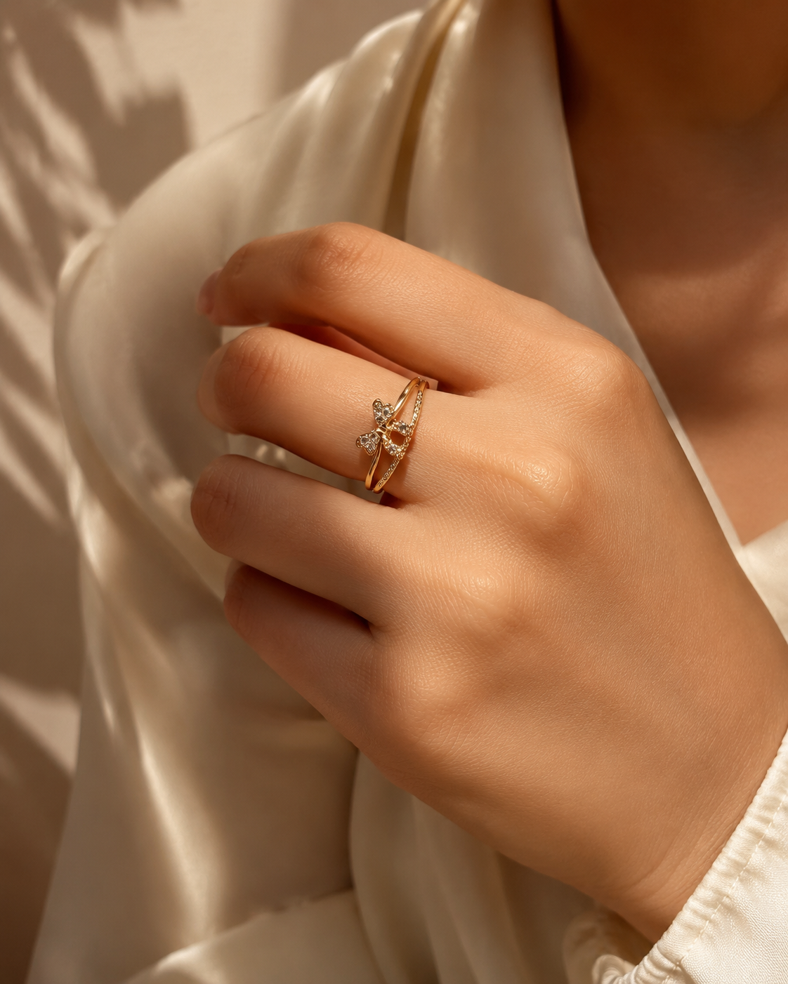 Romilly Adjustable Ring