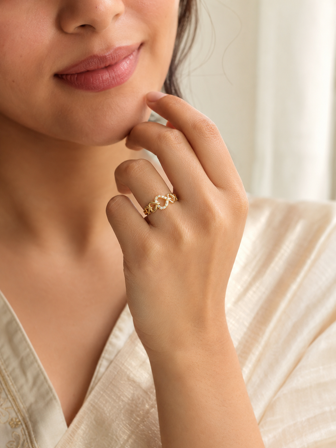 Charity Adjustable Ring