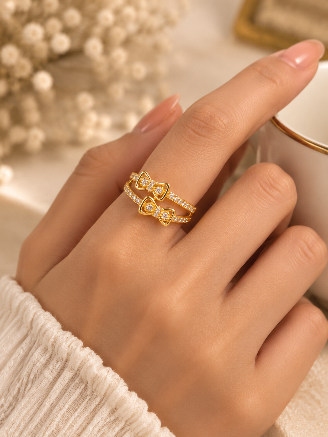 Oshin Adjustable Ring