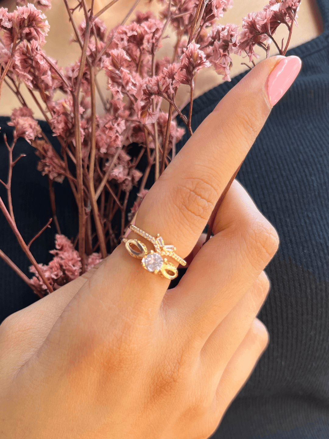 illuminated Diamond Adjustable Ring - Zeraki Jewels