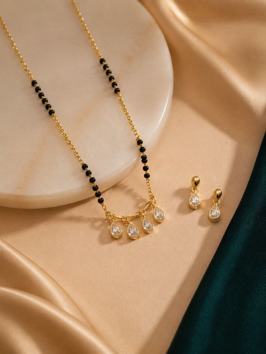 Meher Mangalsutra with Earrings