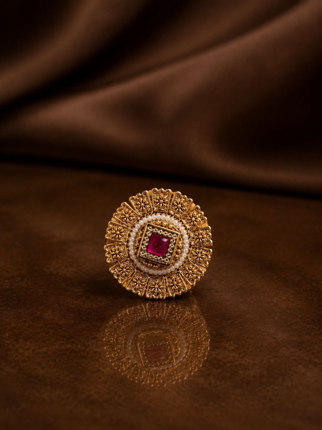 Gulraaj Adjustable Ring