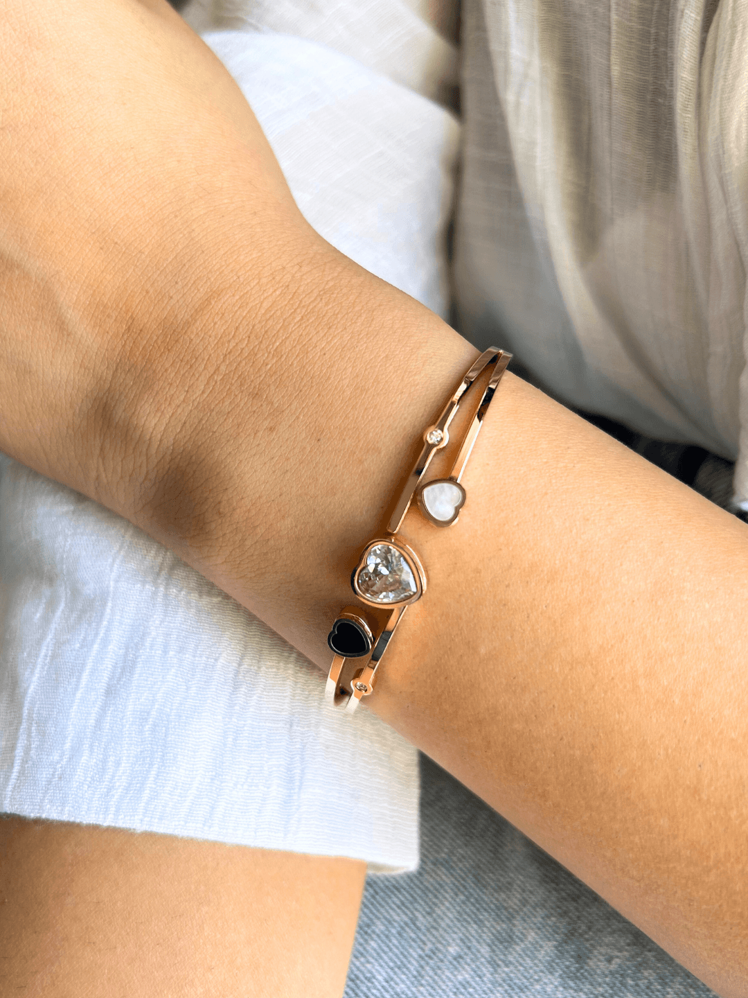 Kinsley Heart bracelet - Zerakijewels
