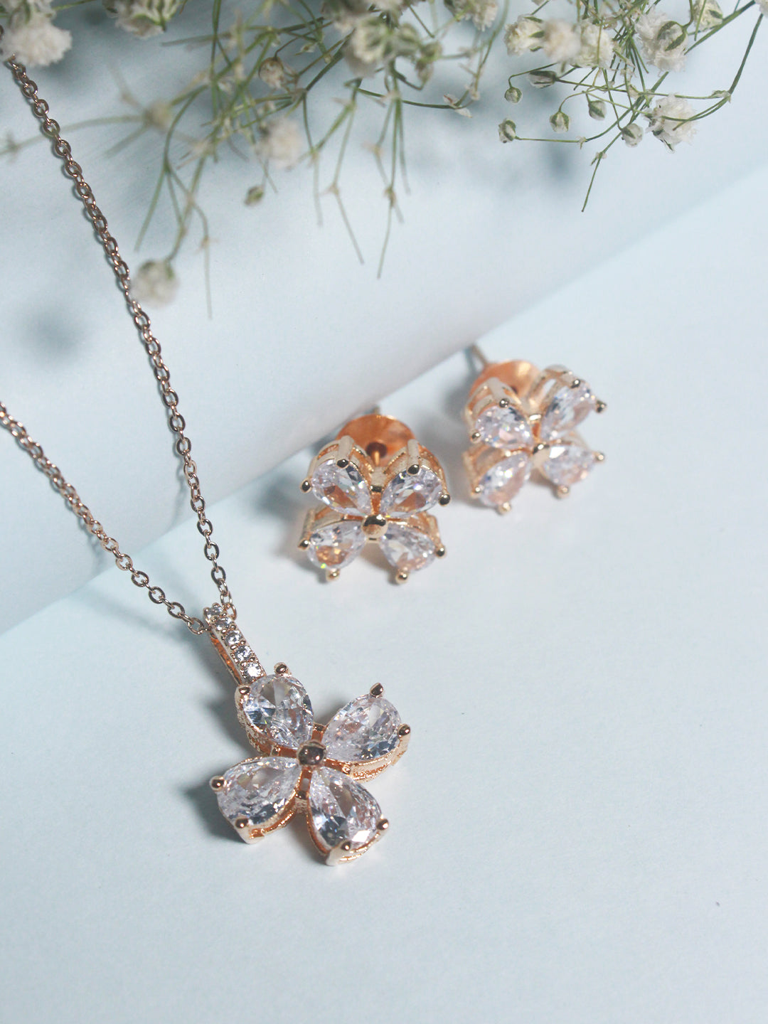 Blossom Pendant Set - Zeraki Jewels