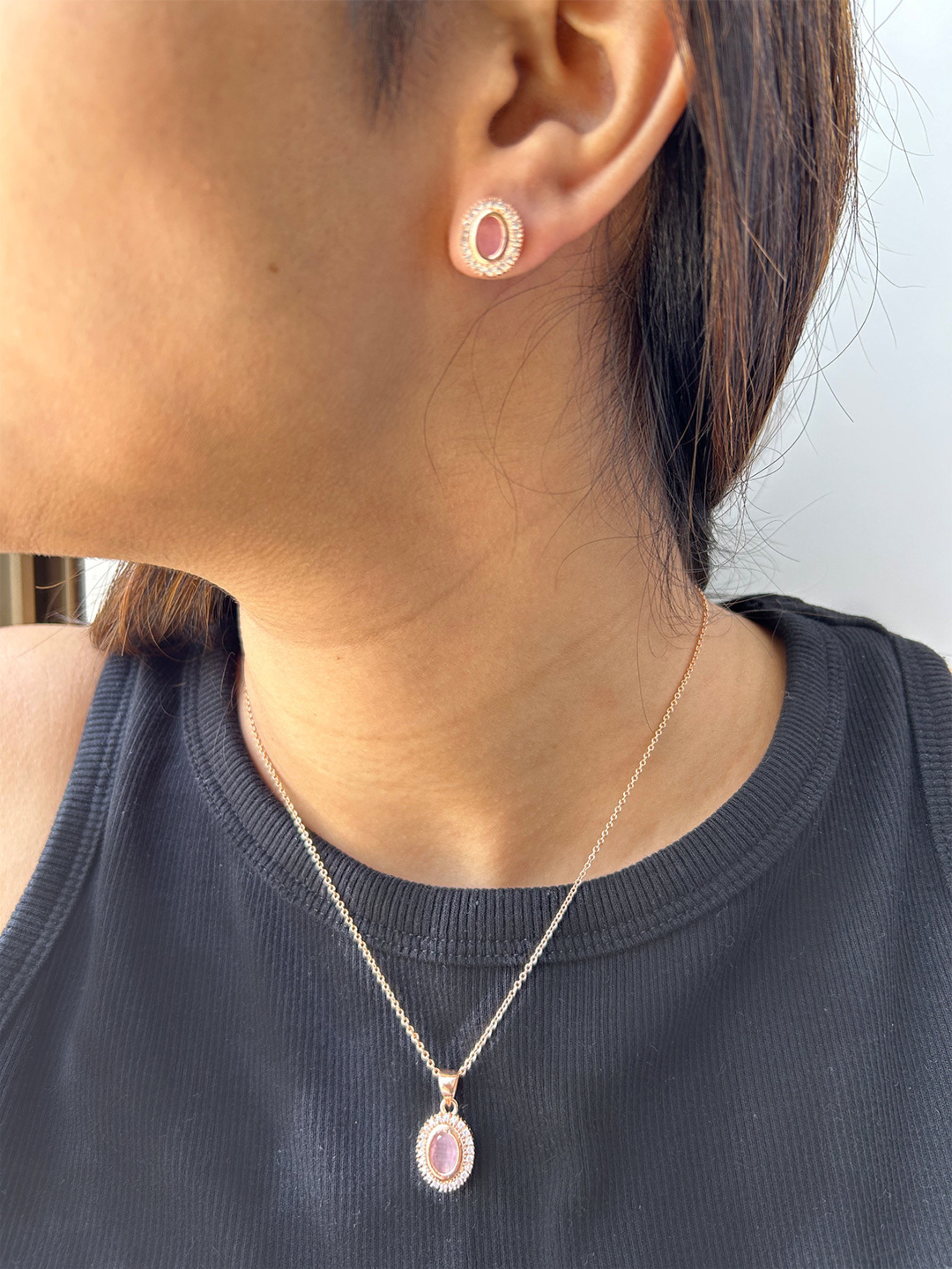 Halo diamond pendant - Zerakijewels