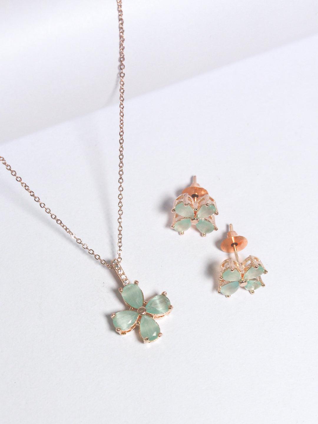 Blossom Pendant Set - Zeraki Jewels