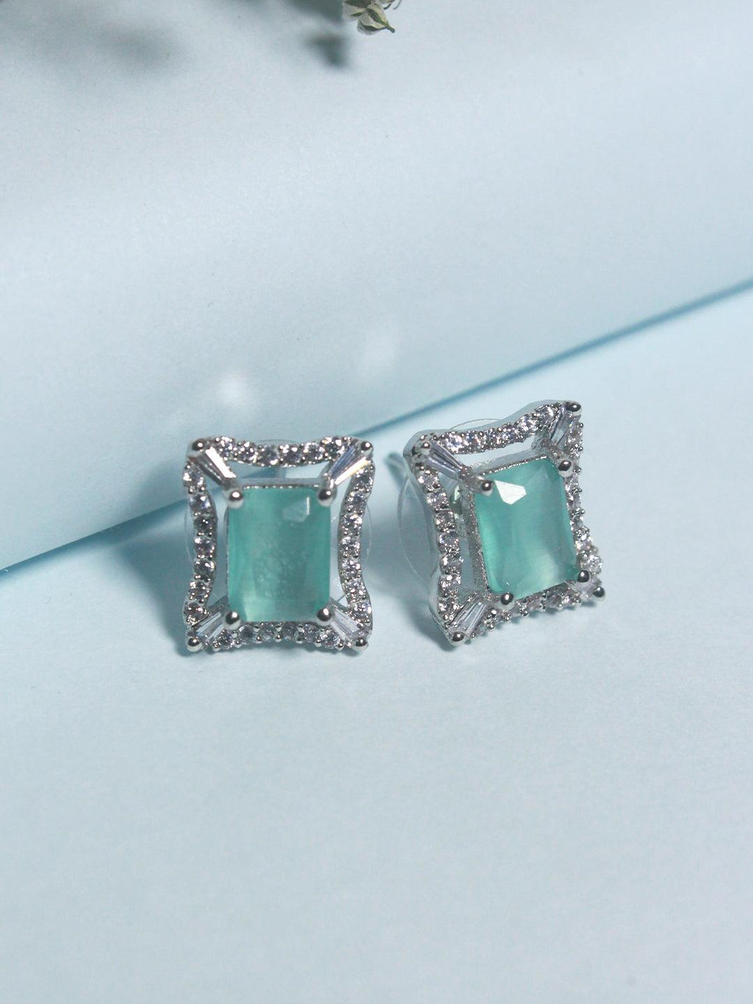 Princess Cut Diamond Pendant Set - Zerakijewels