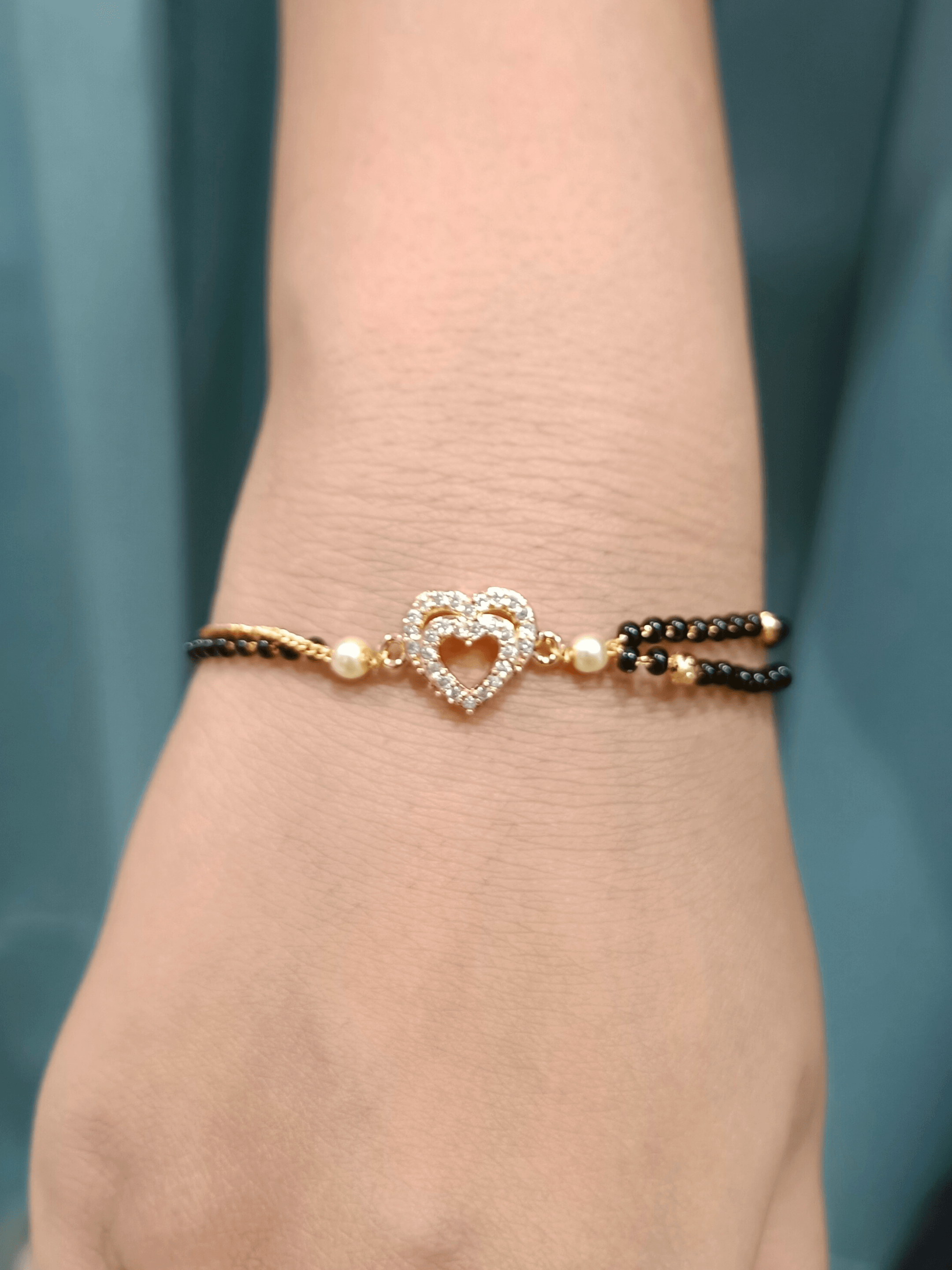 Bella Mangalsutra Bracelet - Zeraki Jewels